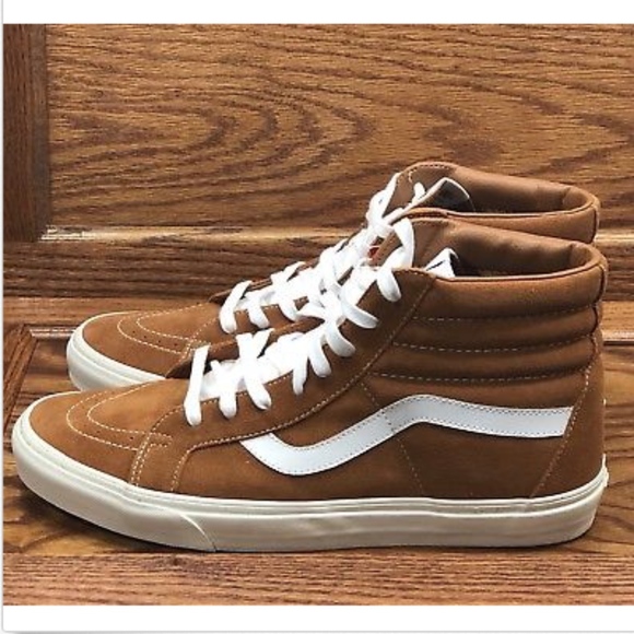vans sk8 hi reissue glazed ginger